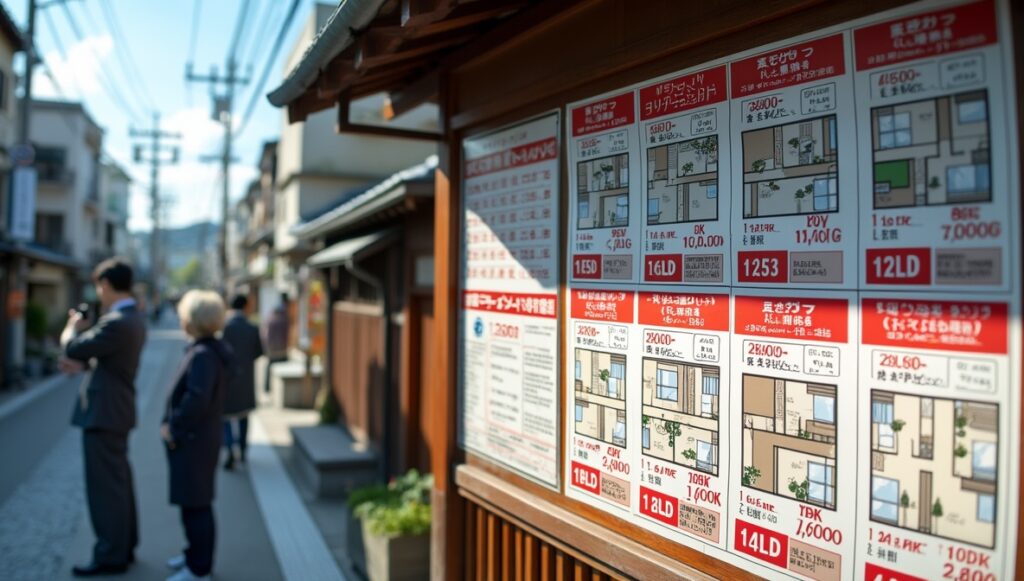 賃貸物件の相場と部屋タイプ